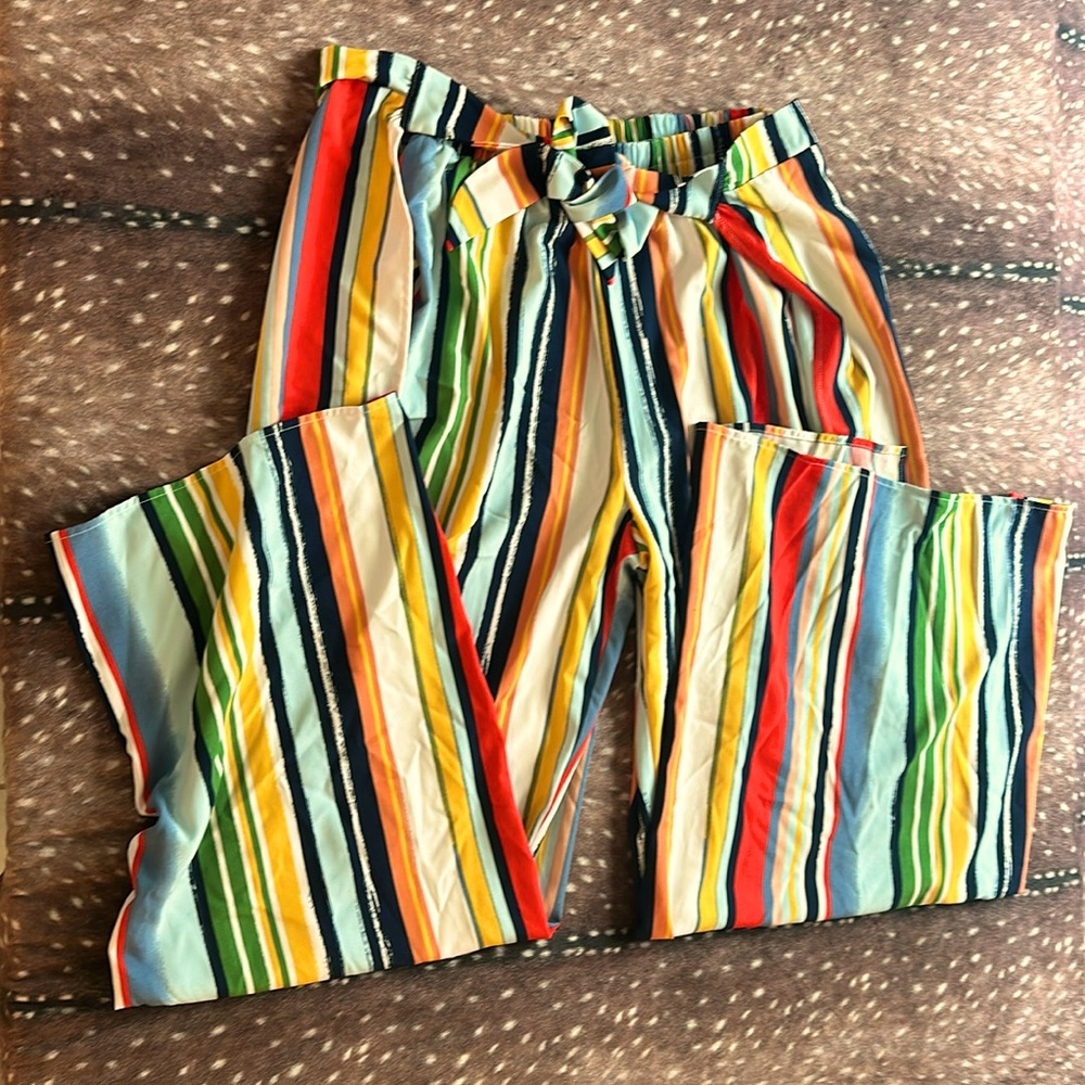7th Avenue Designs, rainbow stripes, Medium.